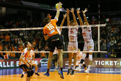 BR Volleys überzeugen auch in der Championsleague