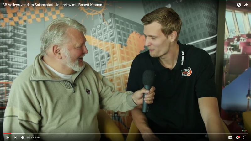 BR Volleys vor dem Saisonstart – Interview mit Robert Kromm