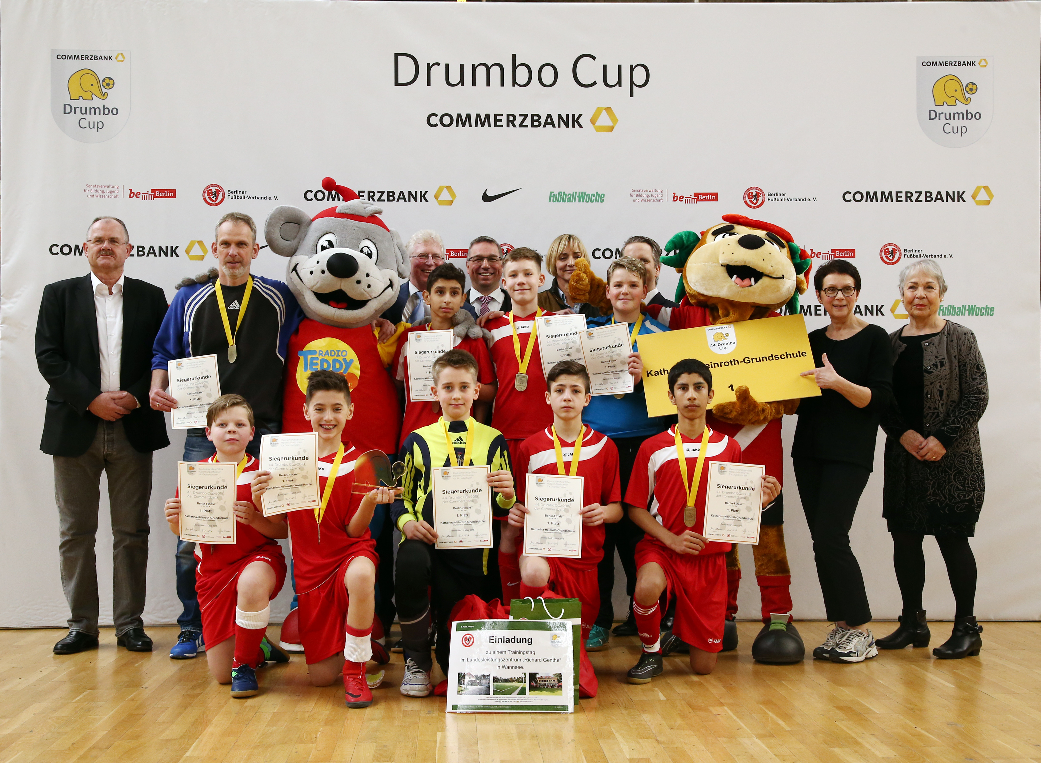 44. Commerzbank Drumbo Cup: So sehen Sieger aus!
