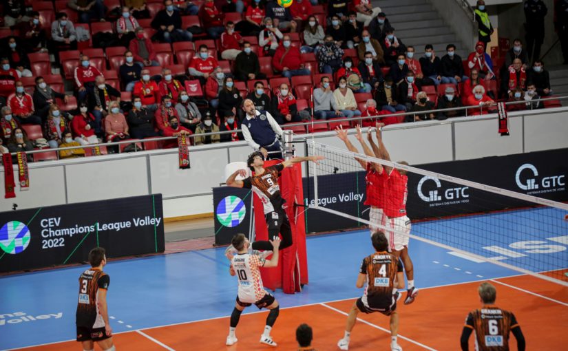 Volleys siegen in Lissabon
