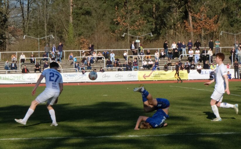 Punkteteilung im Kellerduell der Regionalliga